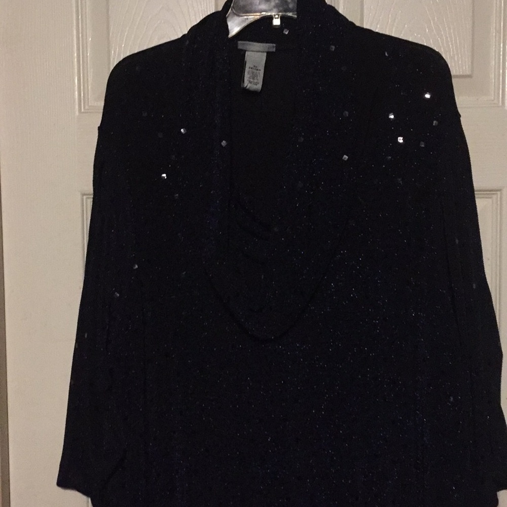 Catherine’s cowl neck blouse
